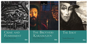Worlds Greatest Original Classics : Crime And Punishment, The Brothers Karamazov And The Idiot (Bundle Of 3 Books) Unabridged Classics (Classics Book Set)