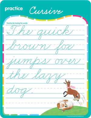 Active Minds  WriteandErase  Wipe Clean Learning Boards Ages 6+  Cursive (Active Minds Welbs),Used