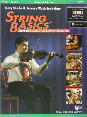 117VA  String Basics Book 3  Viola,Used