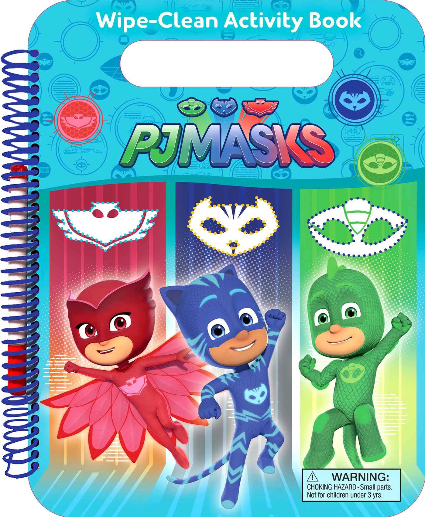 Pj Masks Wipeclean Activity Book (Write And Wipe)