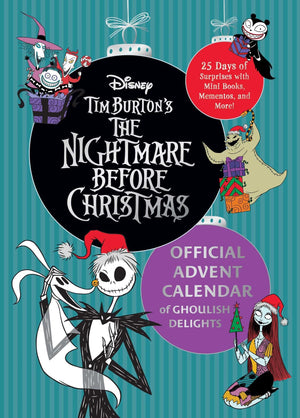 The Nightmare Before Christmas: Official Advent Calendar: Ghoulish Delights,Used