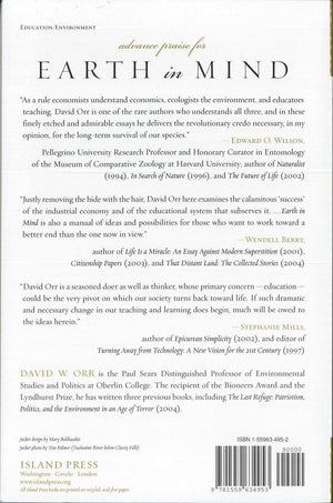 Earth in Mind: On Education, Environment, and the Human Prospect,New