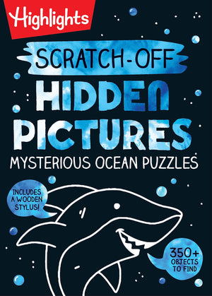 Scratchoff Hidden Pictures Mysterious Ocean Puzzles (Highlights Scratchoff Activity Books),New