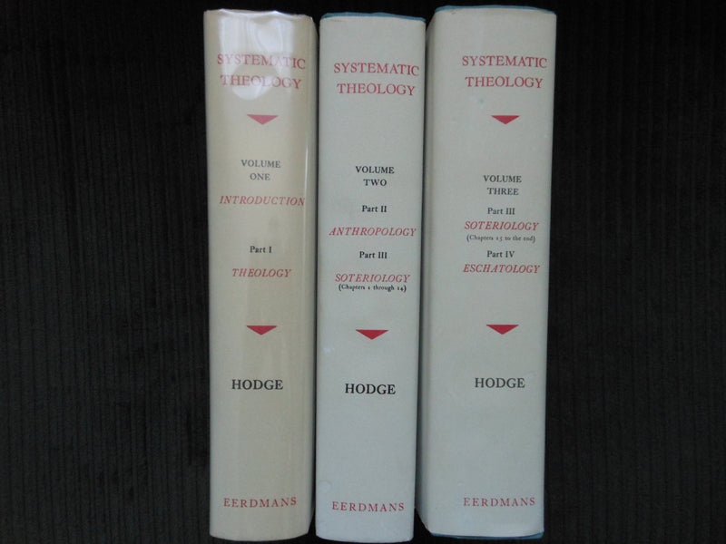 Systematic Theology (Three Volume Set ),New