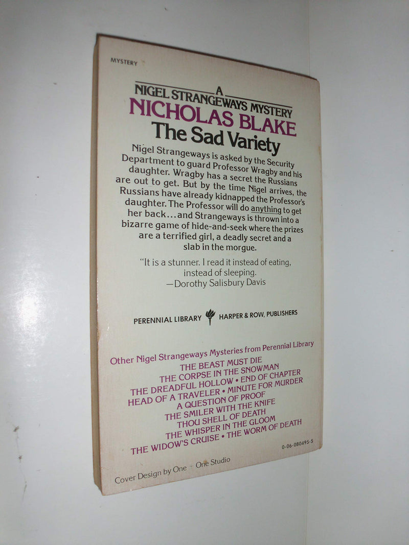 The Sad Variety,Used