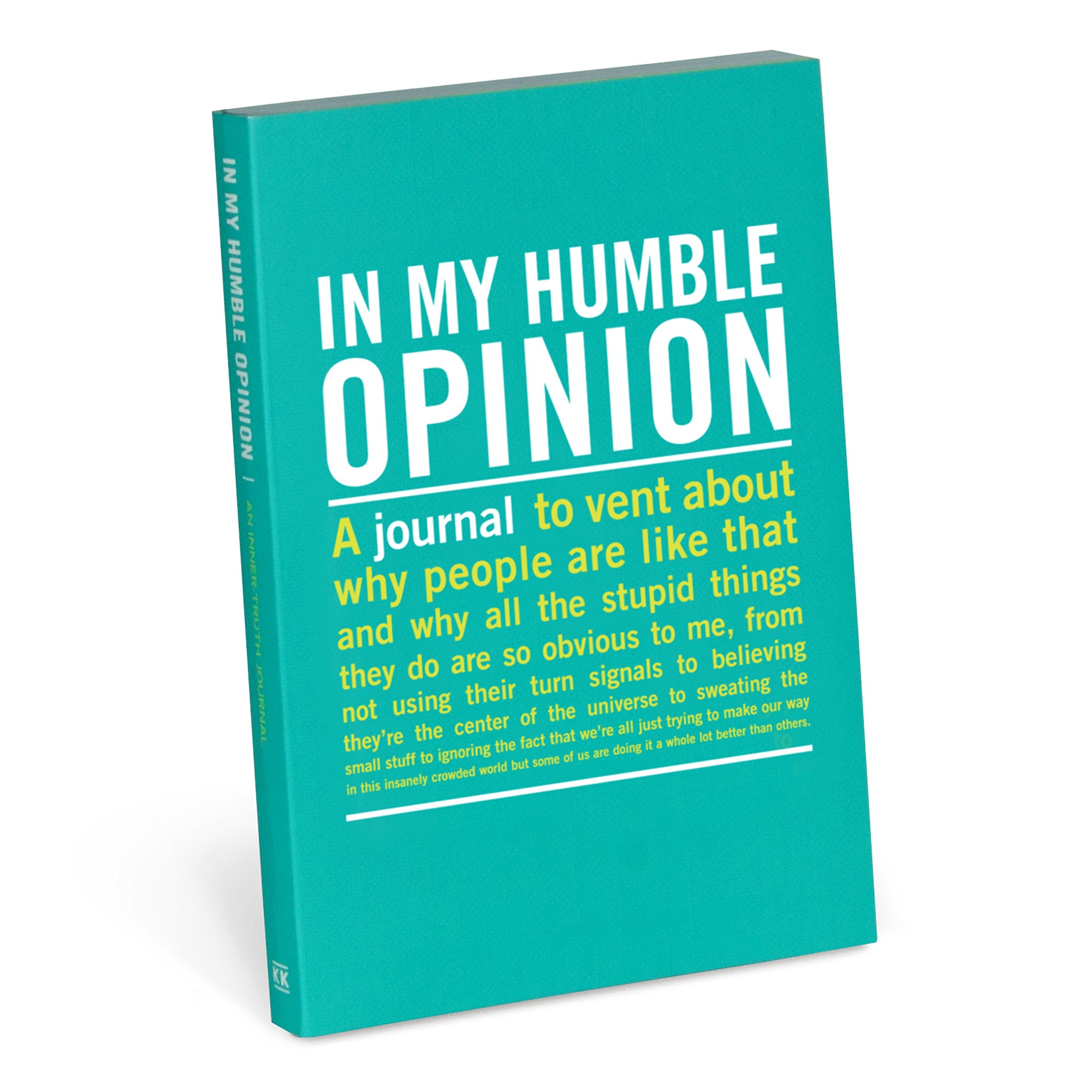 Knock Knock In My Humble Opinion Mini InnerTruth Journal,Used
