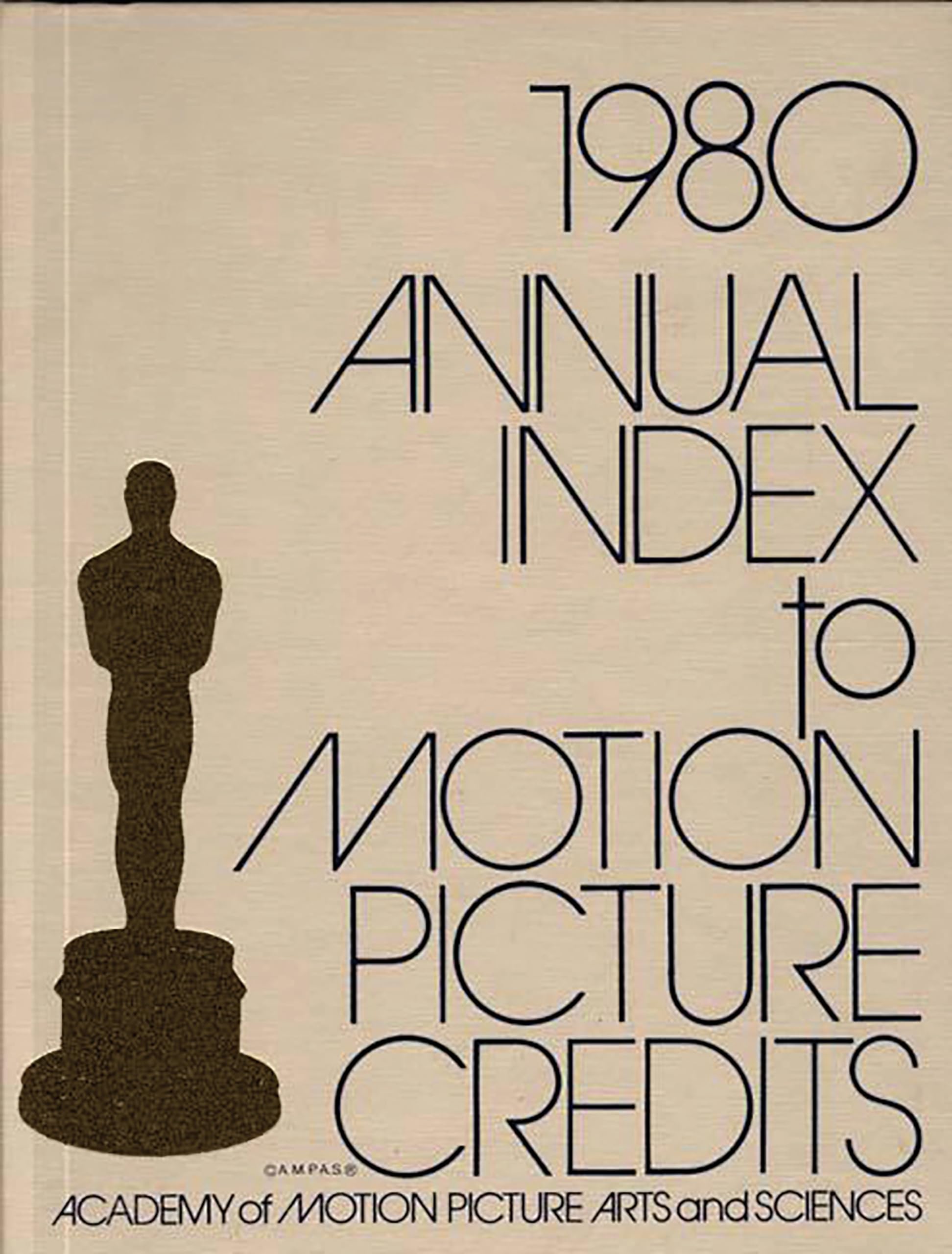 Annual Index to Motion Picture Credits 1980,Used