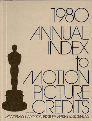 Annual Index to Motion Picture Credits 1980,Used