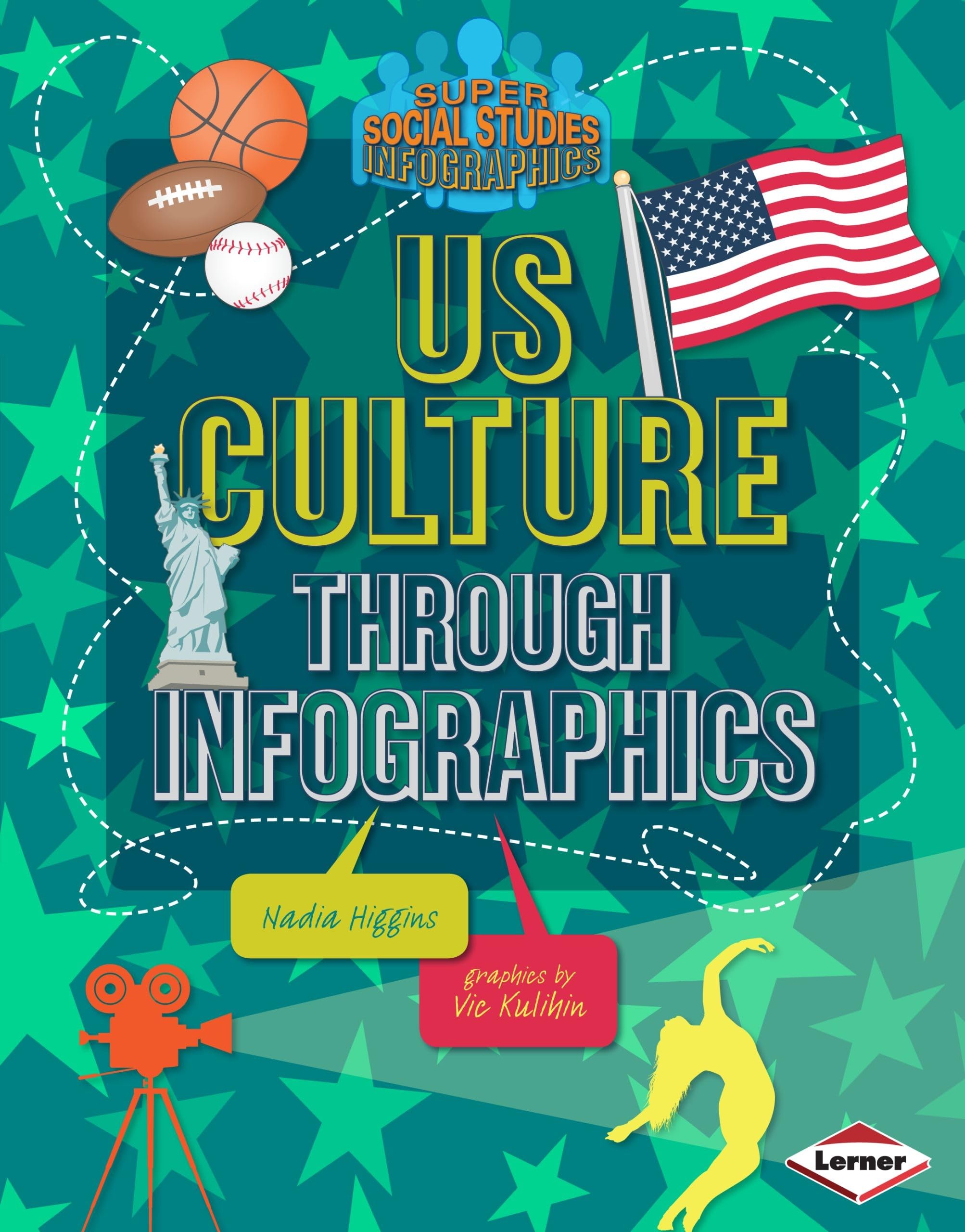 US Culture through Infographics (Super Social Studies Infographics),Used