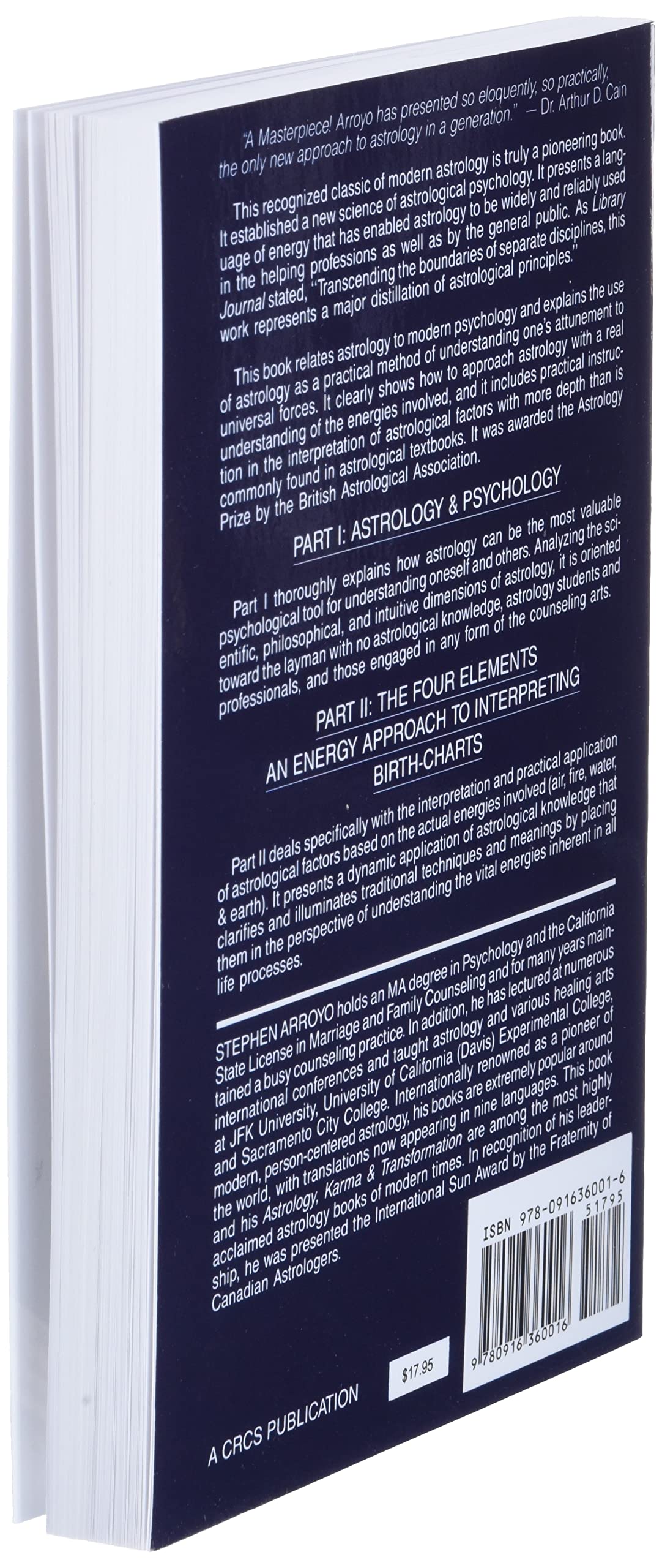 Astrology, Psychology, and the Four Elements: An Energy Approach to Astrology and Its Use in the Counseling Arts,Used