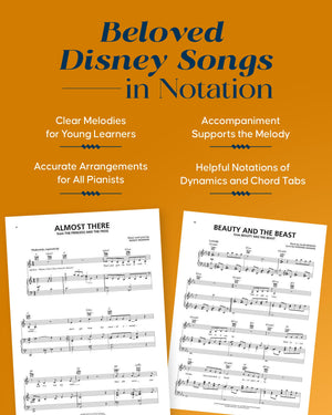 Contemporary Disney: 50 Favorite Songs  Disney Piano Book for Piano, Guitar, Vocal  Outstanding Sheet Music Book Collection  ,New