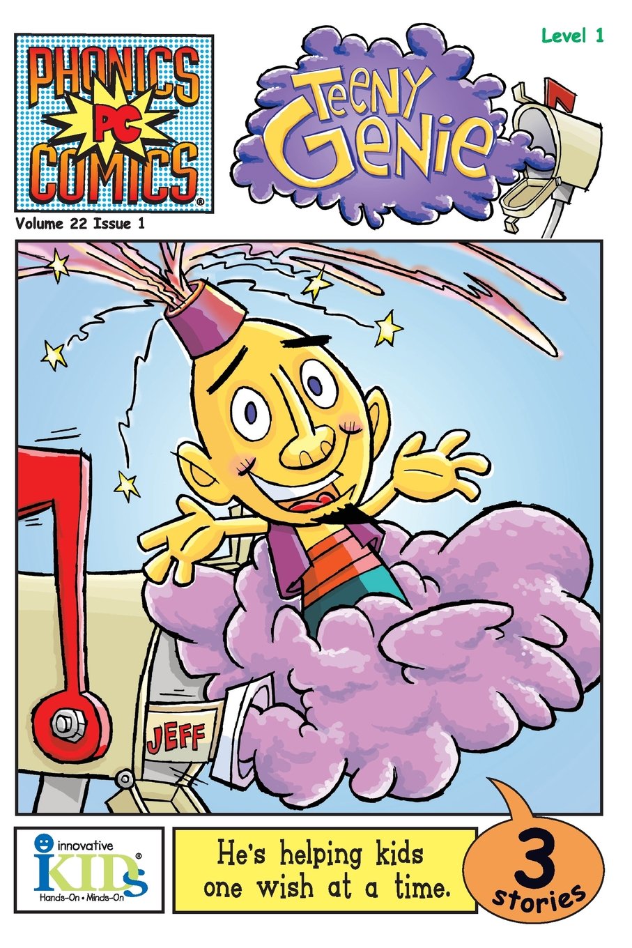 TEENY GENIE (Phonics Comics, Level 1),Used
