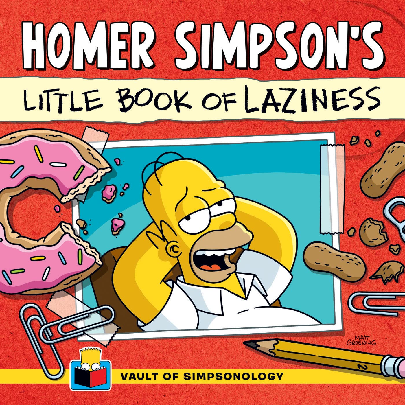 Homer Simpson's Little Book of Laziness (The Vault of Simpsonology),Used