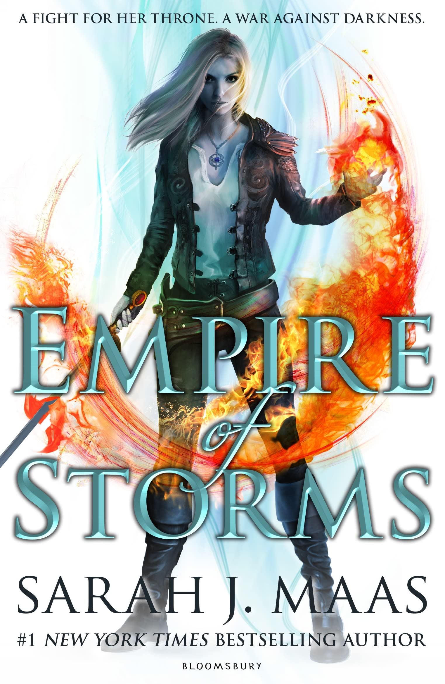 Bloomsbury Empire of Storms (Throne of Glass) - Engaging Fantasy Novel