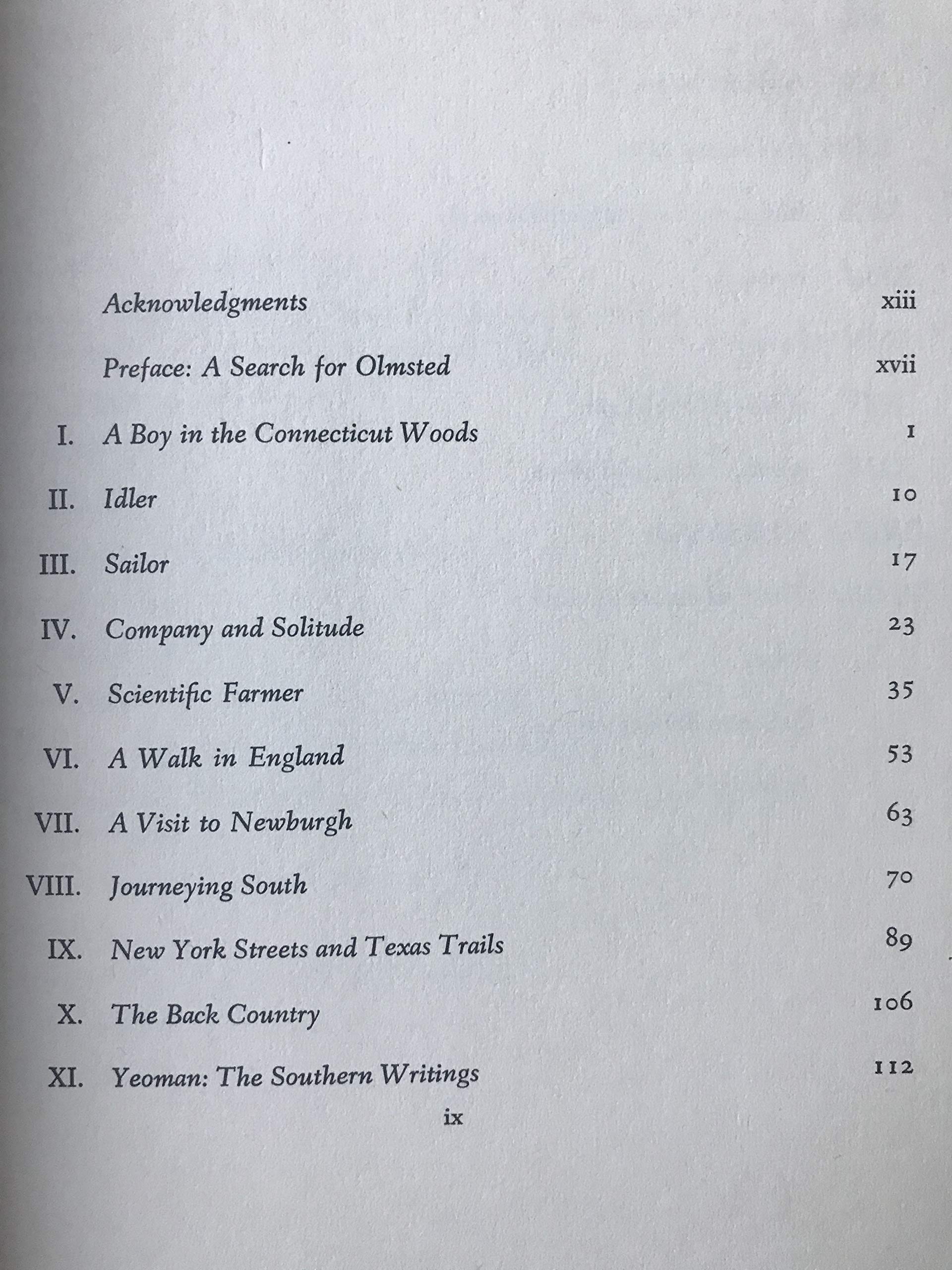 Park Maker: A Life of Frederick Law Olmsted,Used