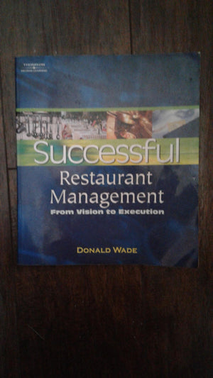 Successful Restaurant Management: From Vision to Execution (DECA),Used