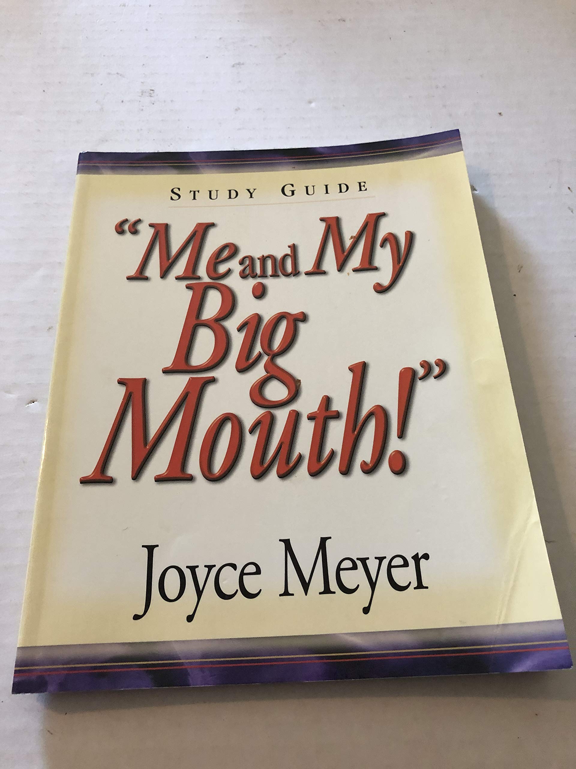 Me and My Big Mouth! (Study Guide),Used