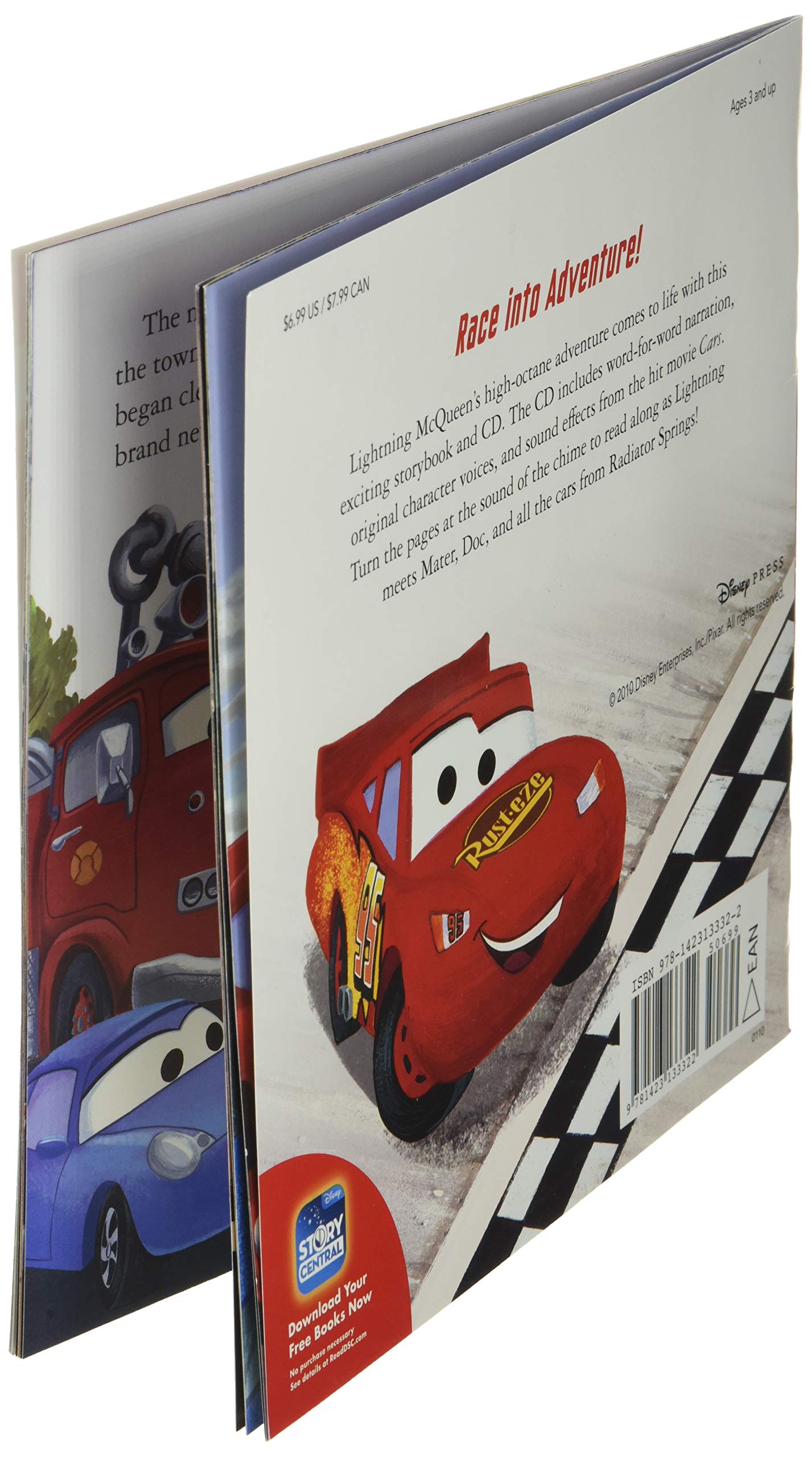 Cars ReadAlong Storybook and CD,New