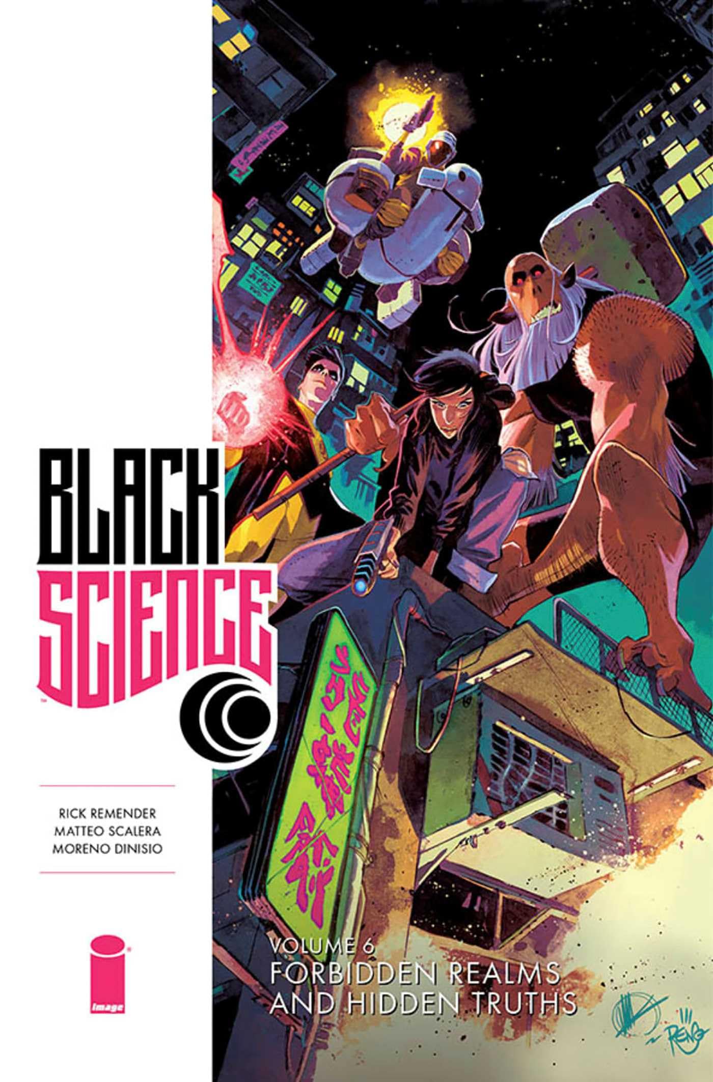 Black Science Volume 6: Forbidden Realms and Hidden Truths,Used