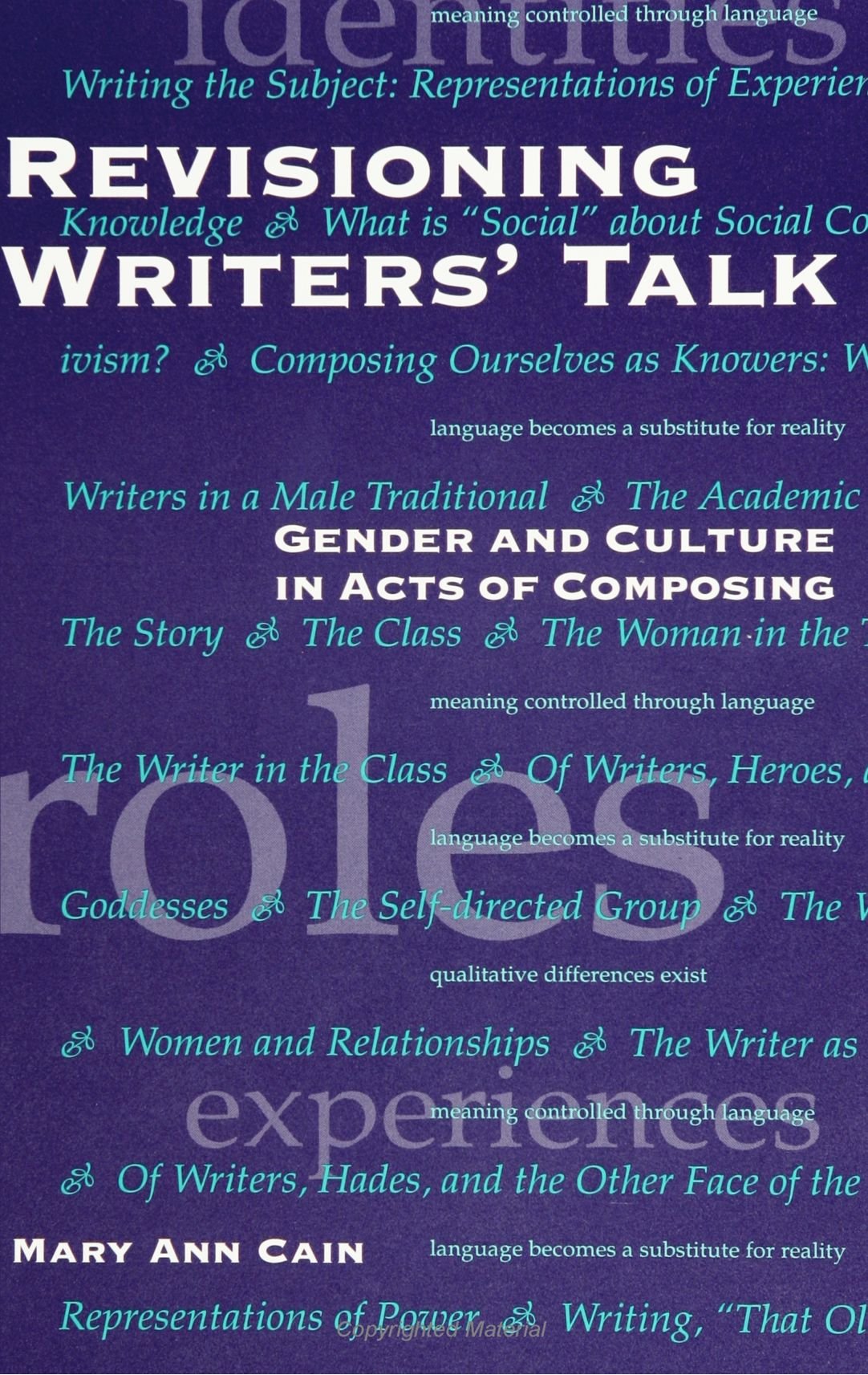 Revisioning Writers' Talk: Gender and Culture in Acts of Composing (SUNY Seri (Literacy, Culture, and Learning : Theory and Prac,Used