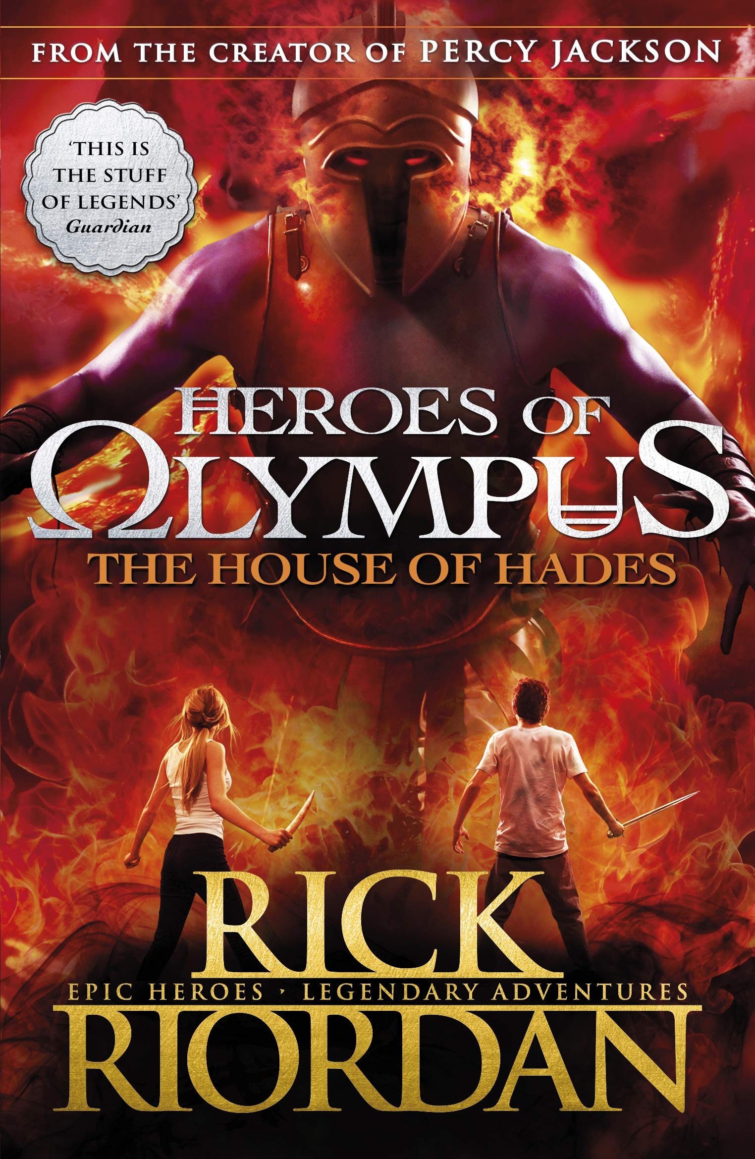 Heroes Of Olympus Bk 4 House Of Hades,Used