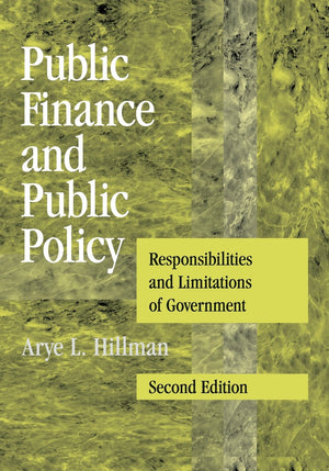 Public Finance And Public Policy: Responsibilities And Limitations Of Government