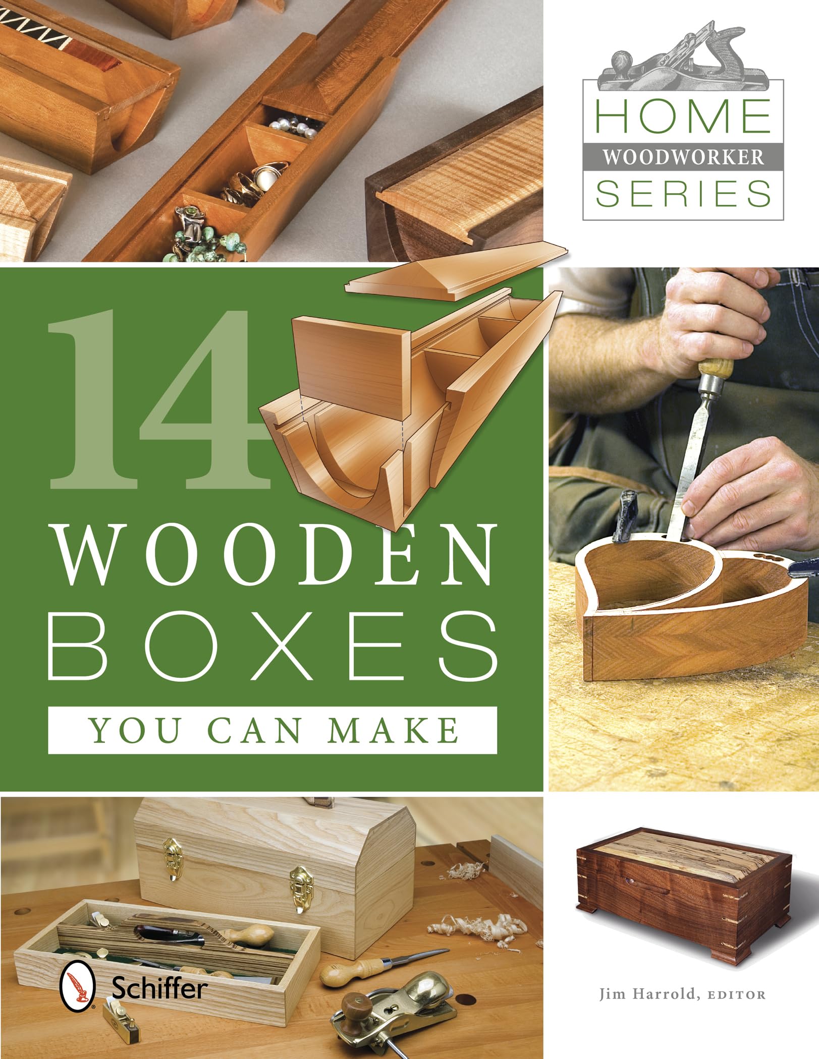 Home Woodworker Series: 14 Wooden Boxes You Can Make: 14 Wooden Boxes You Can Make,Used