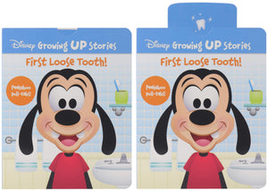 Disney Growing Up Stories with Goofy  First Loose Tooth!  Peekaboo PullTabs Included!  PI Kids,Used