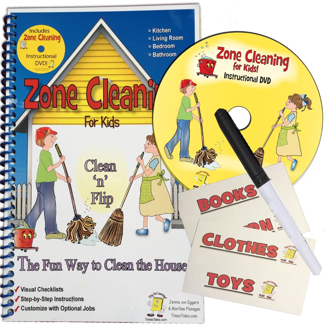 Zone Cleaning For Kids,Used
