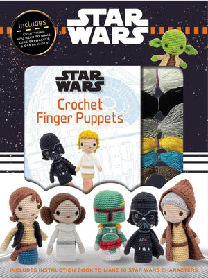 Star Wars Crochet Finger Puppets (Crochet Kits),Used