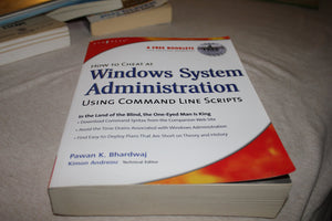 How to Cheat at Windows System Administration Using Command Line Scripts,New