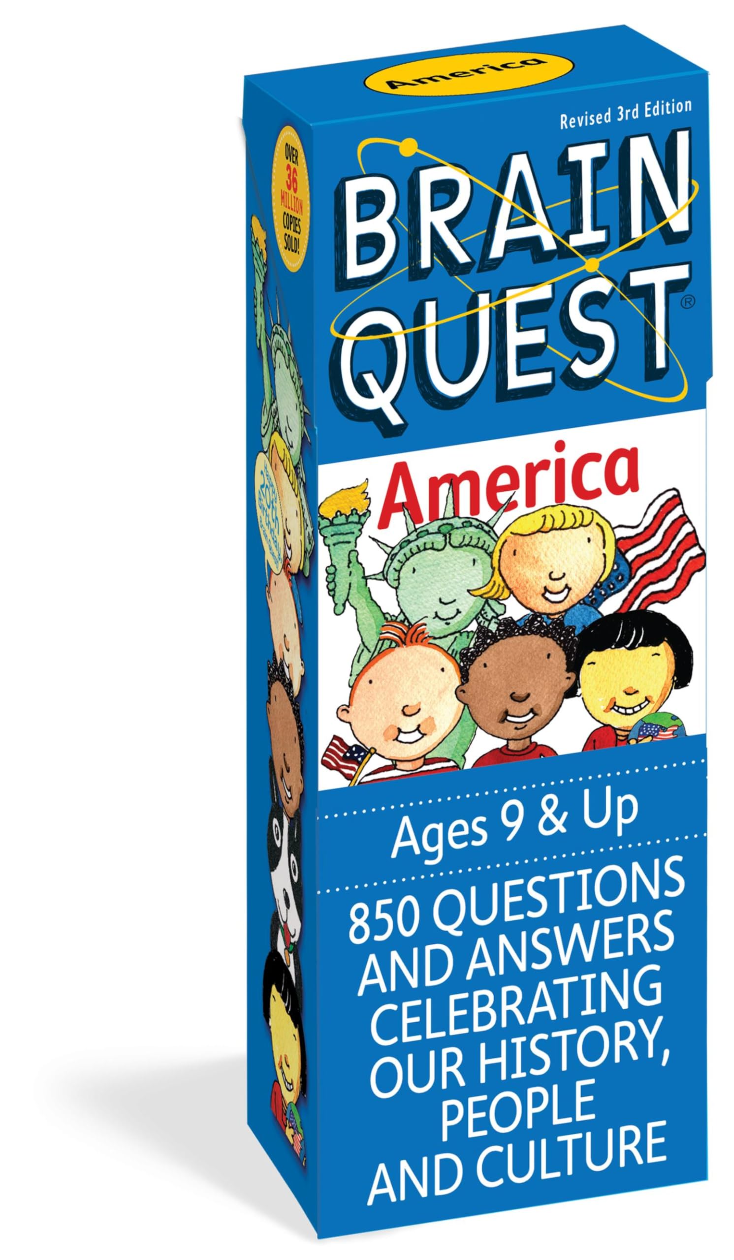 Brain Quest America: 850 Questions And Answers To Challenge The Mind. Teacherapproved! (Brain Quest Smart Cards)