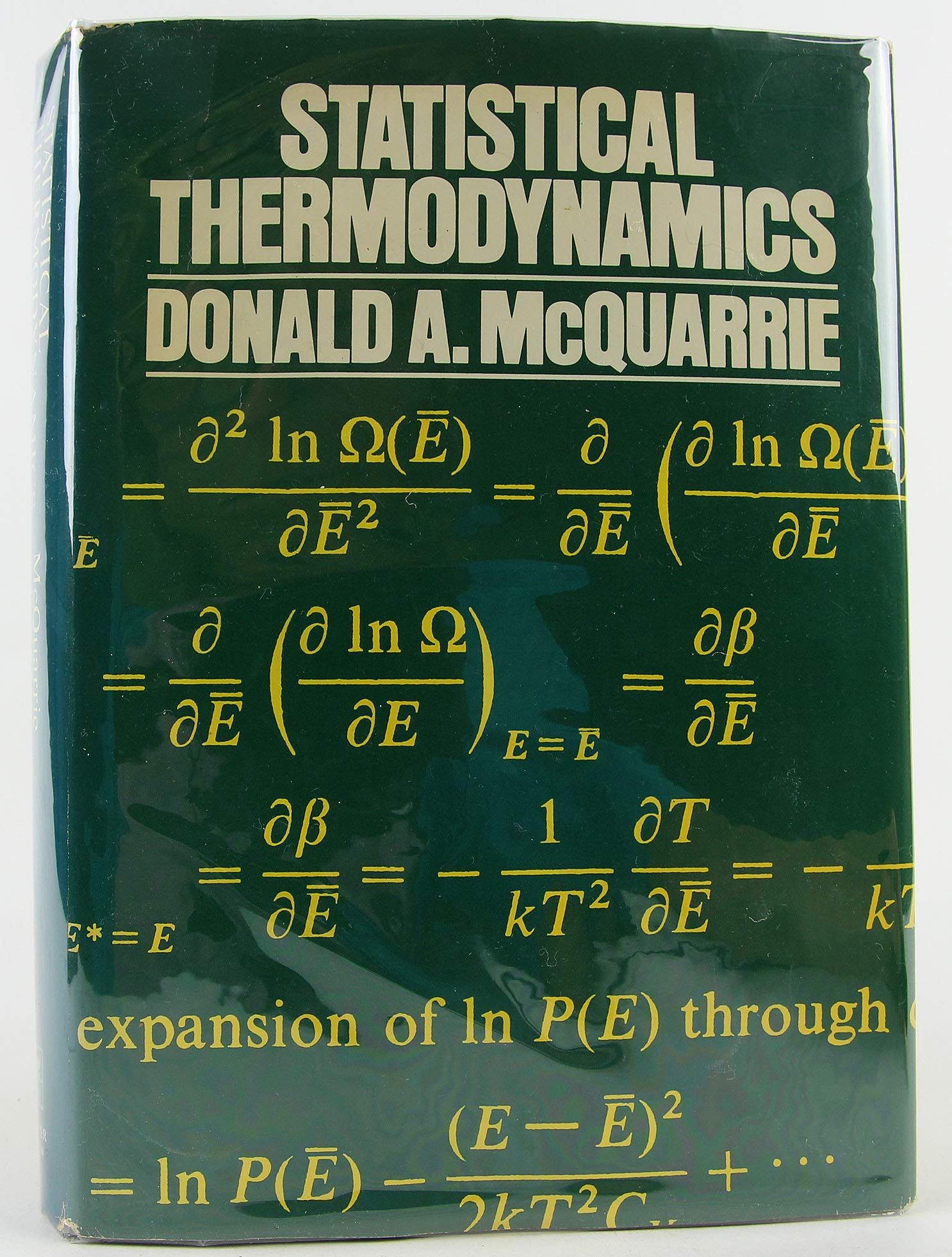 Statistical Thermodynamics (Harper'S Chemistry Series),New