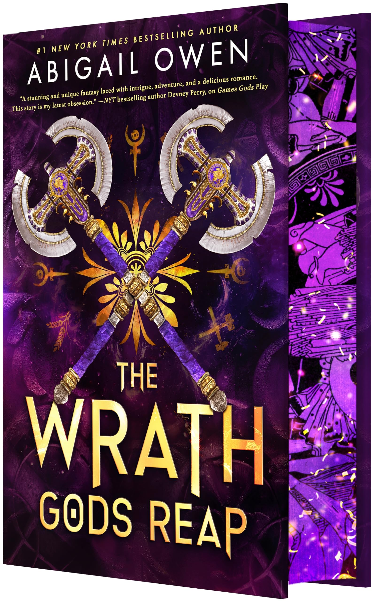The Wrath Gods Reap: A BurnTheWorldDown Greek Gods Romantasy (The Crucible, 3)