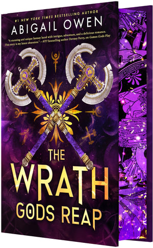 The Wrath Gods Reap: A BurnTheWorldDown Greek Gods Romantasy (The Crucible, 3)