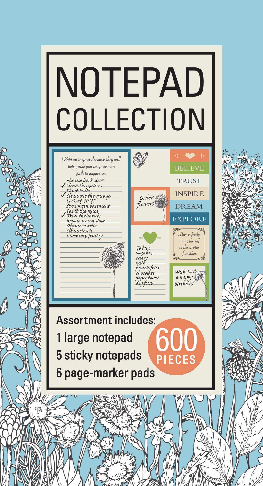 Book of Sticky Notes: Notepad Collection (Bohemian),Used