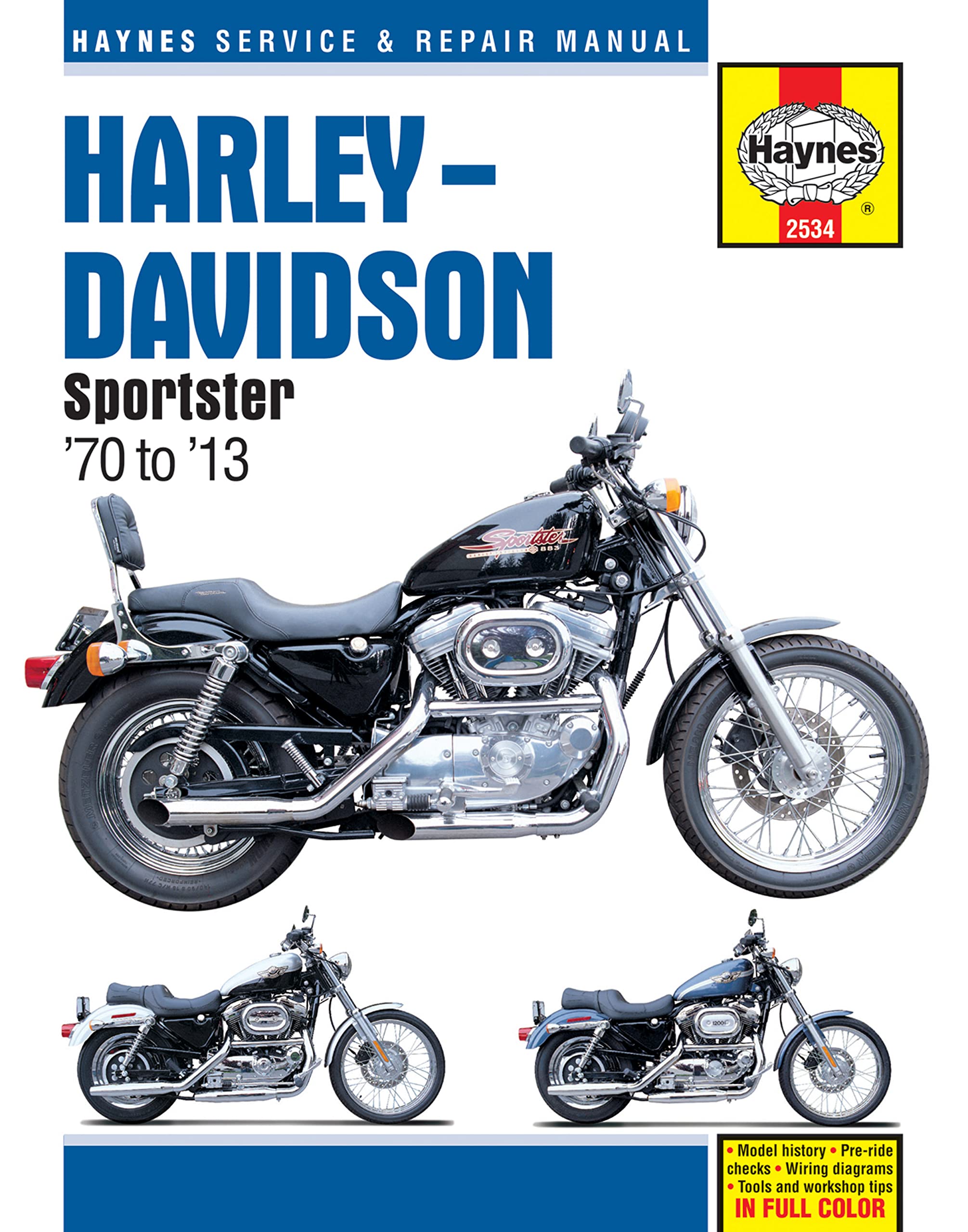 HarleyDavidson Sportsters (70  13) Haynes Repair Manual (Paperback),Used