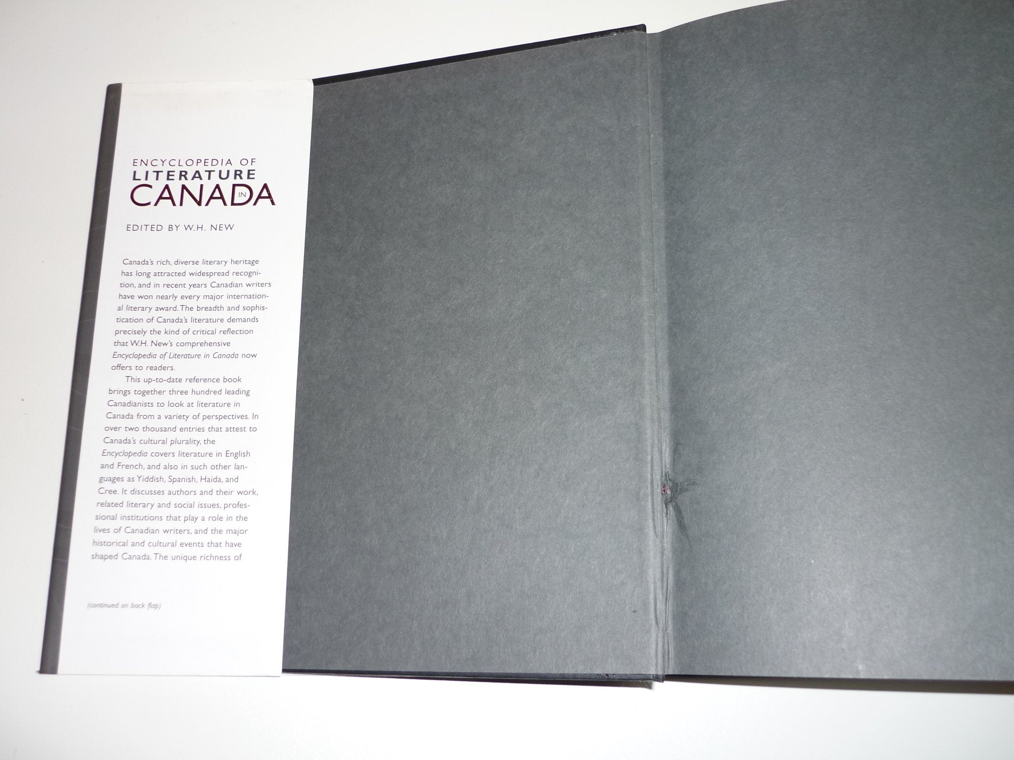 Encyclopedia of Literature in Canada,Used