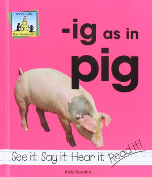 Ig As in Pig (Word Families Set 3),New