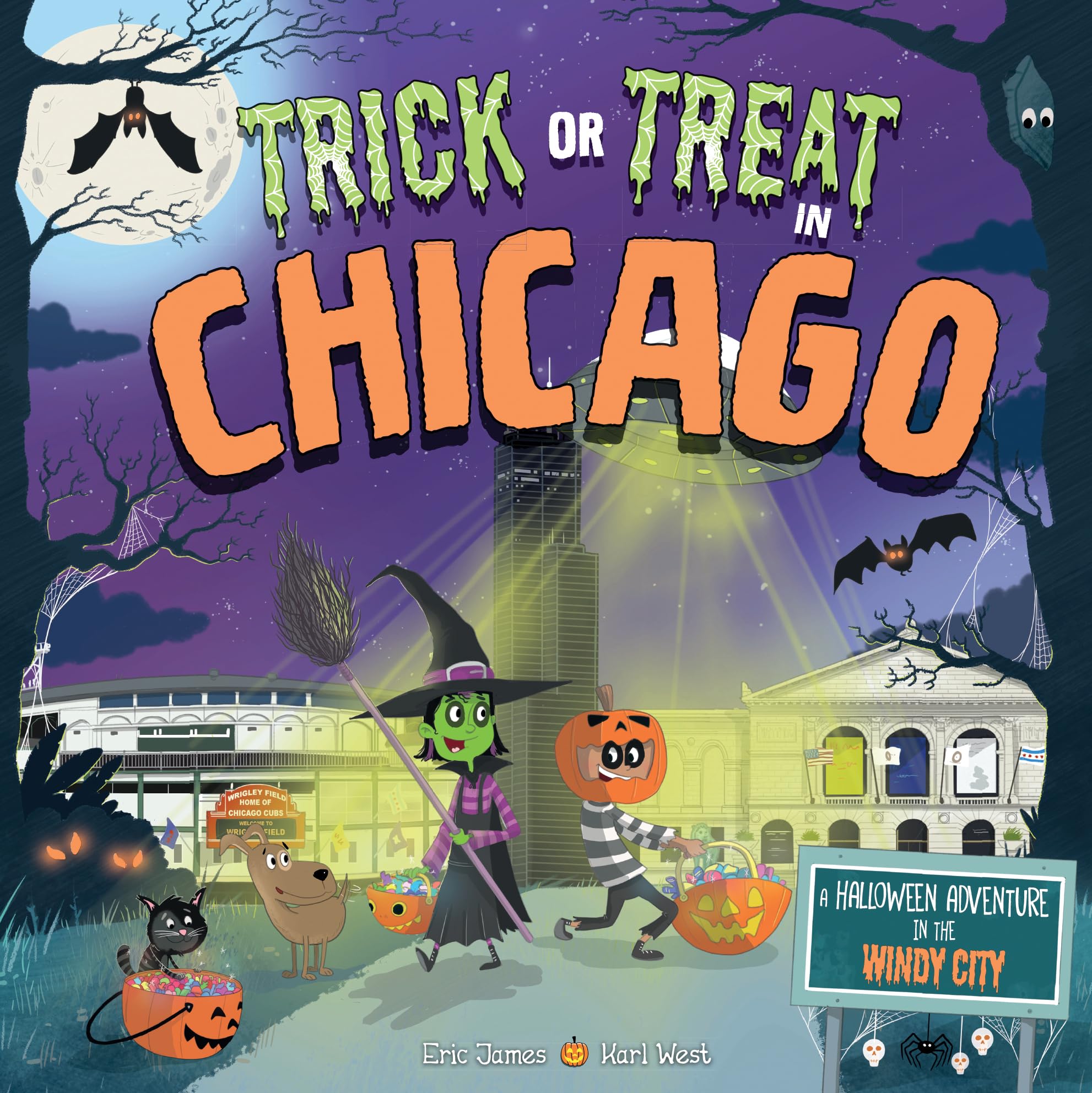 Trick or Treat in Chicago: A Halloween Adventure In The Windy City,Used