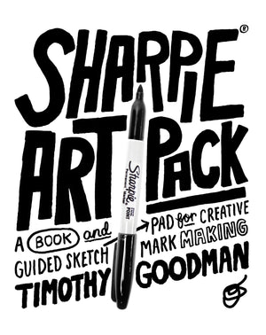Sharpie Art Pack: A Book And Guided Sketch Pad For Creative Mark Making