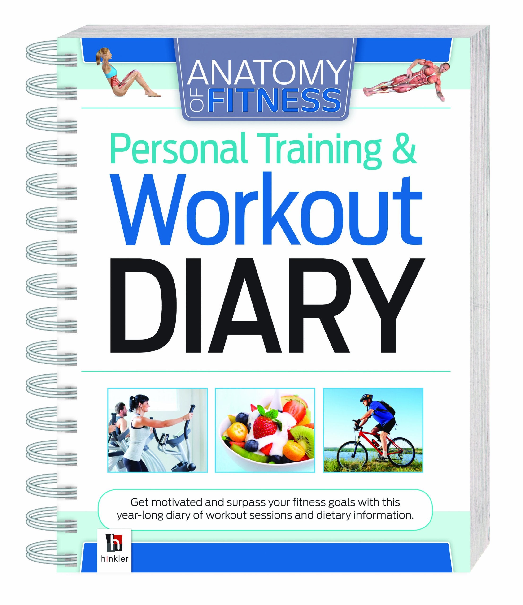 Anatomy of Fitness Personal Training & Workout Diary,Used