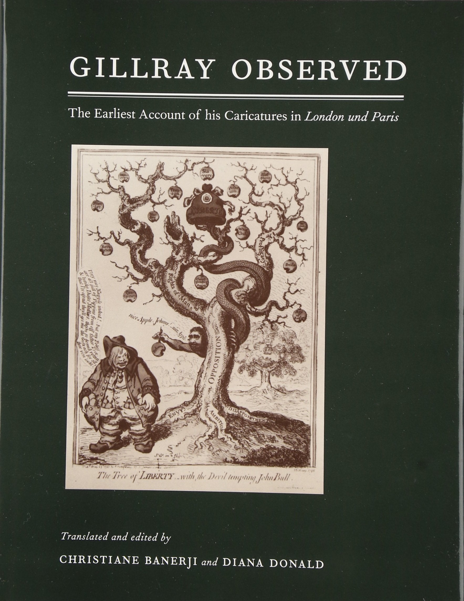 Gillray Observed: The Earliest Account of his Caricatures in London und Paris,Used