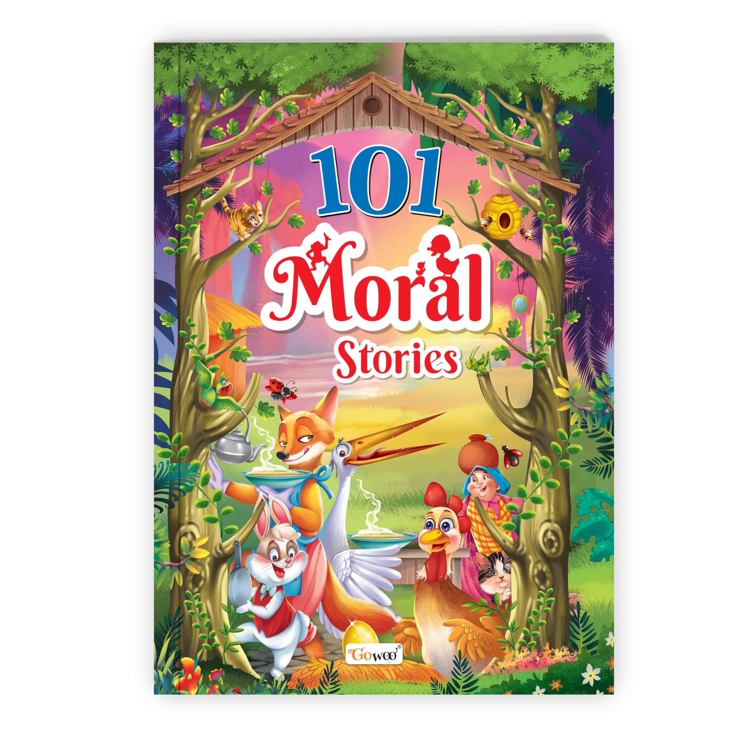 Early Learning Storybook For Toddlers :- 101 Moral Stories (Paperback) : Classis Storybook, Witty Moral Stories, Educational Story Book For Children For (Ages 3-12)