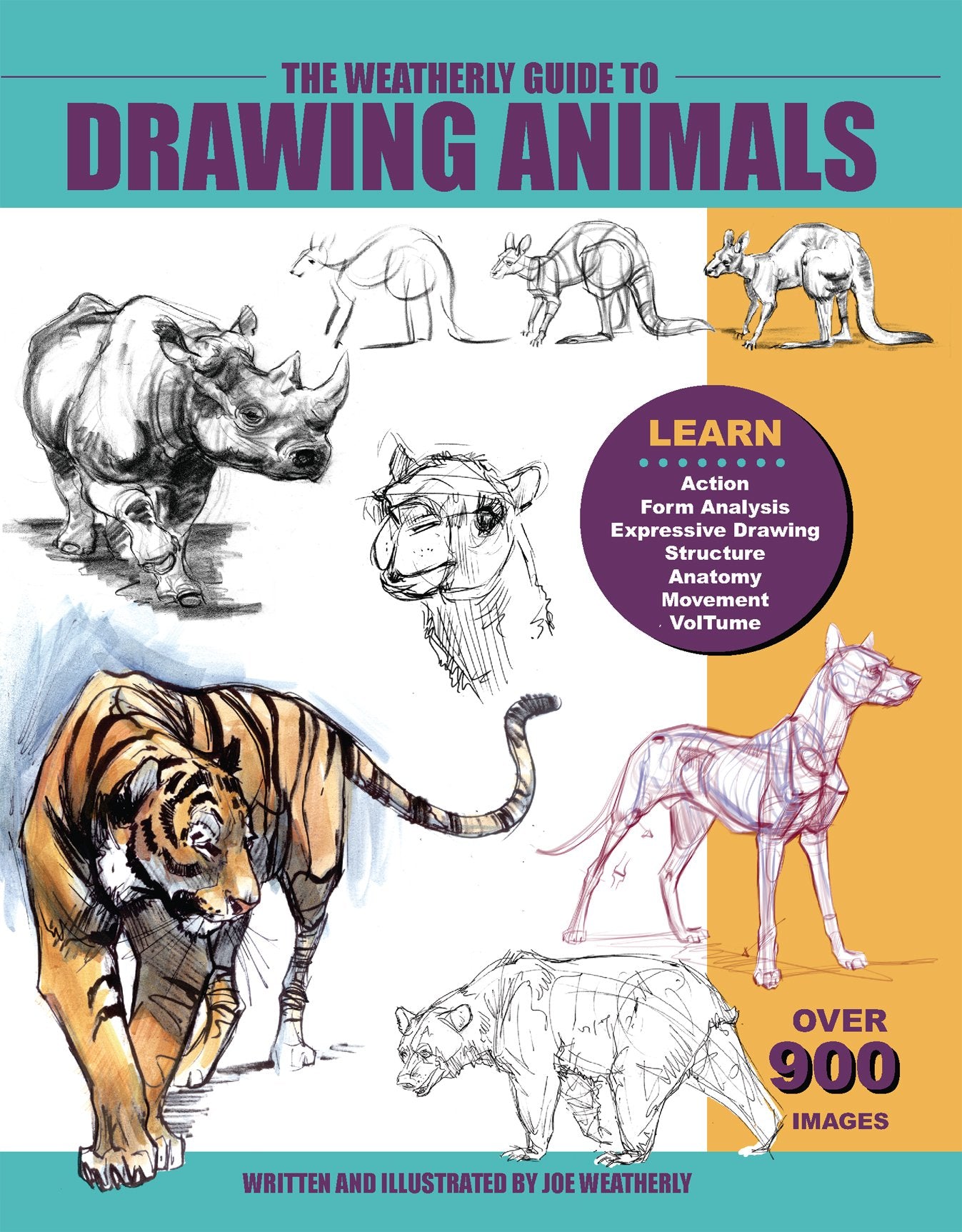 The Weatherly Guide to Drawing Animals,Used