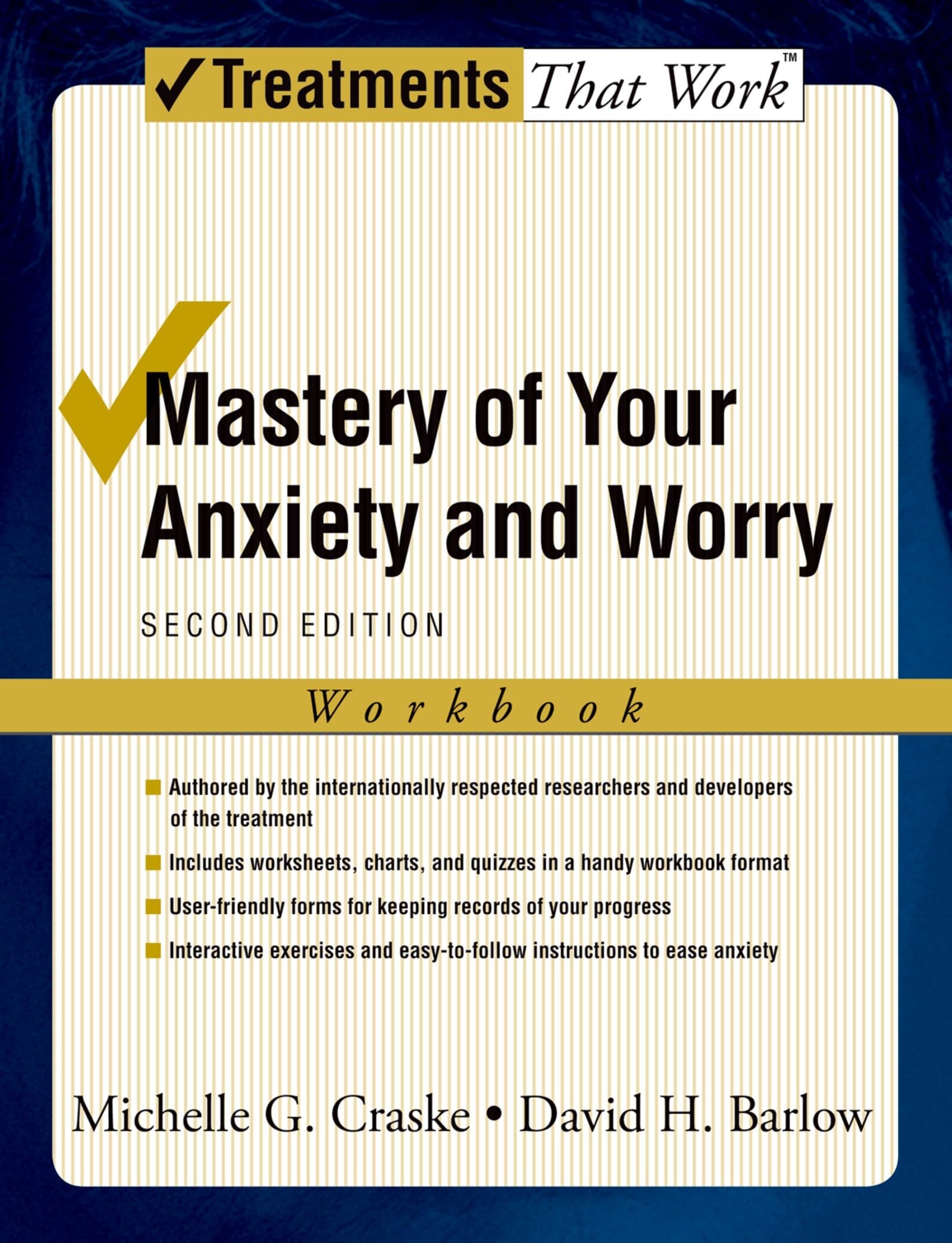 Mastery Of Your Anxiety And Worry (Treatments That Work),New