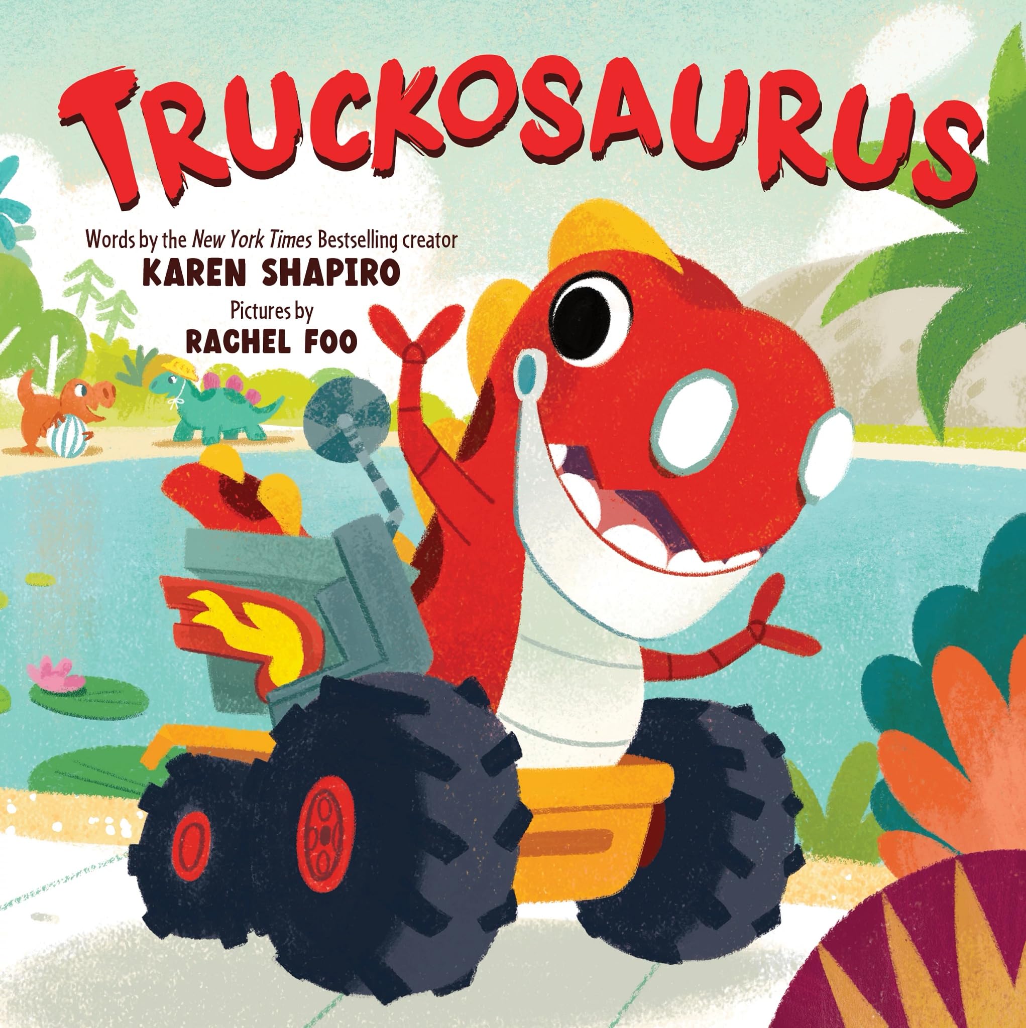 Truckosaurus: A Dinosaur Truck Adventure To Delight Picture Book Readers!