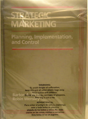 Strategic marketing: Planning, implementation, and control (Kent series in marketing),Used