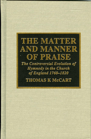 The Matter And Manner Of Praise,Used