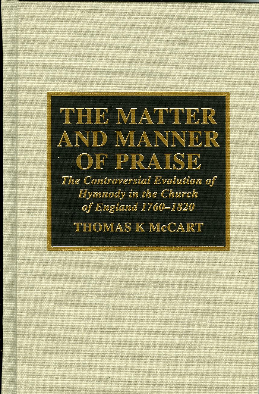 The Matter And Manner Of Praise,Used